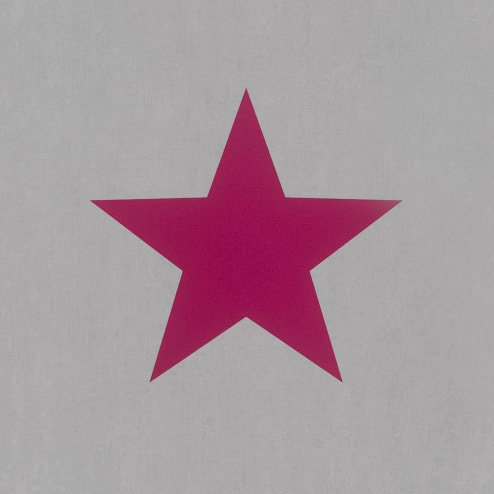 Stern, Rosa, Grauer Hintergrund, Minimalistisch, Wallpaper