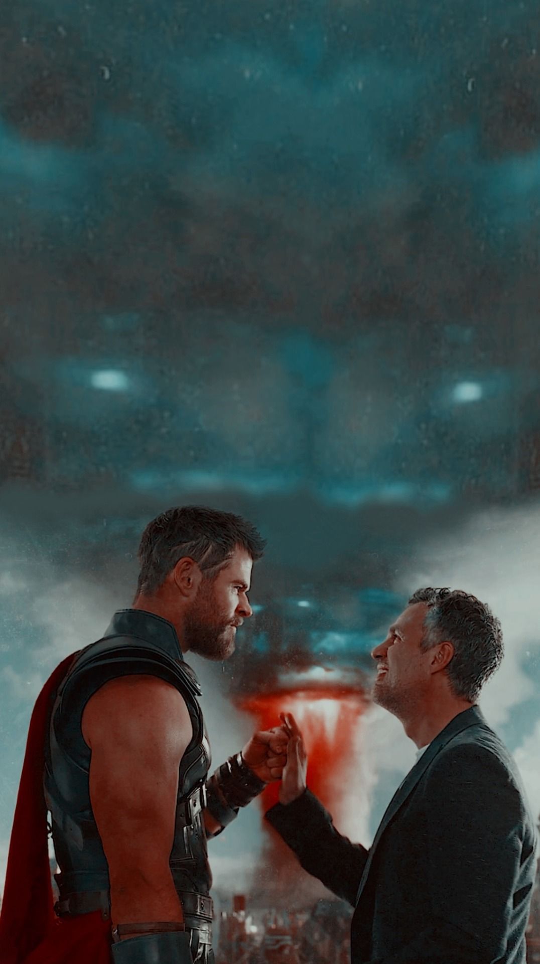 Thor, Chris Hemsworth, Filmszene, Marvel, Petrol, HD, Hintergrundbild fürs Handy