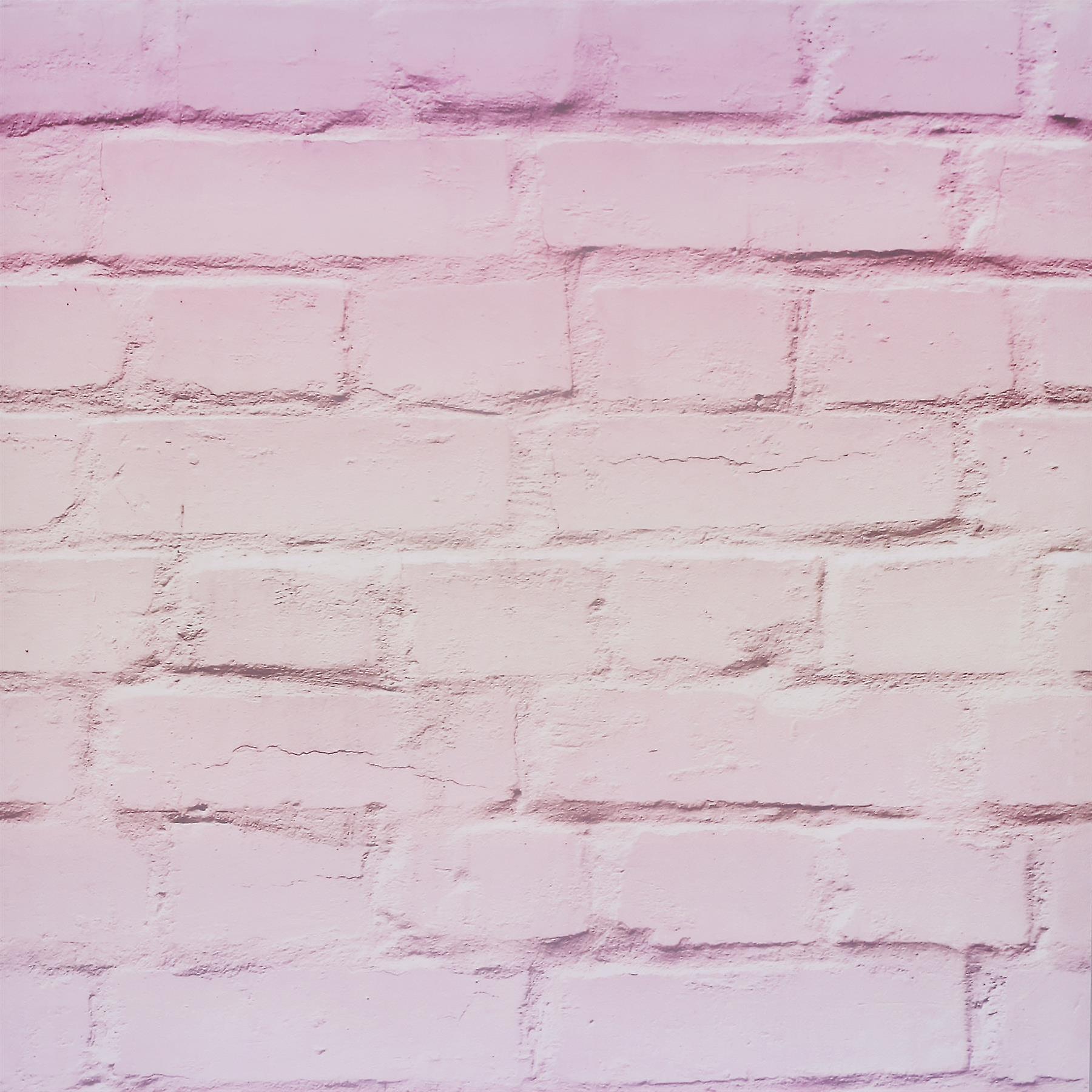 Ziegelwand, Pastellrosa, Gestrichen, Textur, HD, Hintergrundbild fürs Tablet