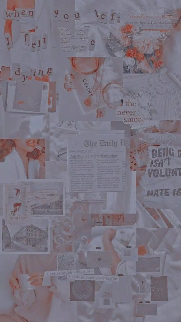 Zerrissenes Papier, Zeitungspapier, Collage, Graue Töne, Textur, HD, Handy-Hintergrundbild