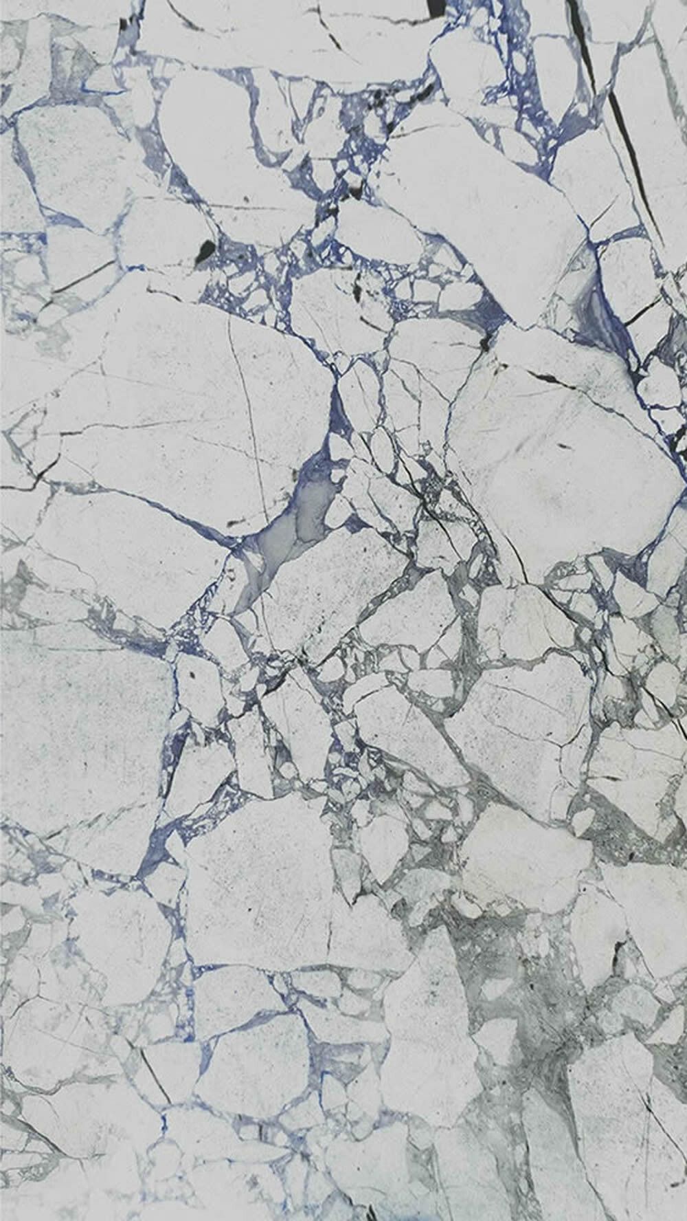 Grauer Marmor, Blaue Adern, Textur, Steinoptik, HD, Sperrbildschirm fürs iPhone