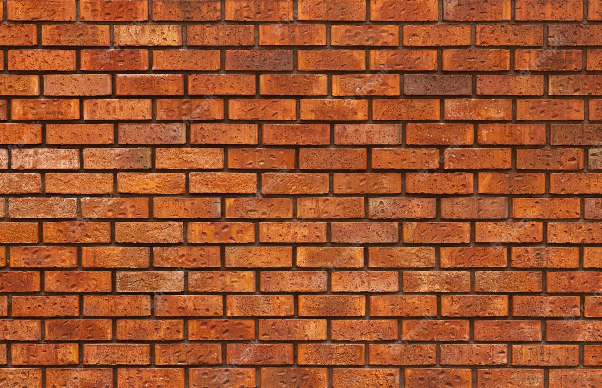 Rote Ziegelwand, Klinker, Mauerwerk, Textur, Orange, Full HD, Desktop-Hintergrund für Windows