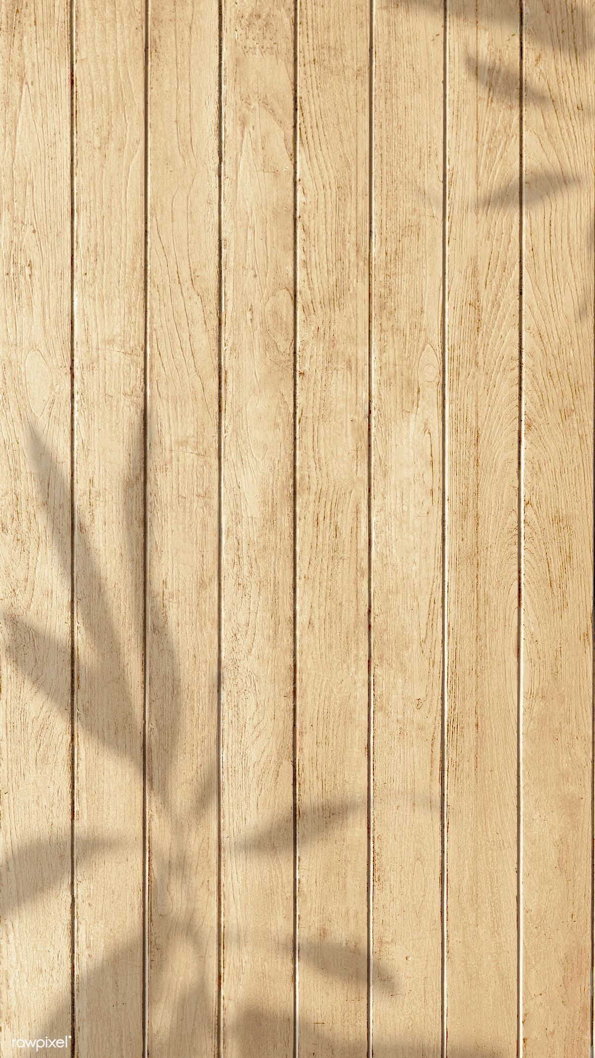 Helles Holz, Blätterschatten, Beige, Vertikal, Full HD, Sperrbildschirm fürs iPhone