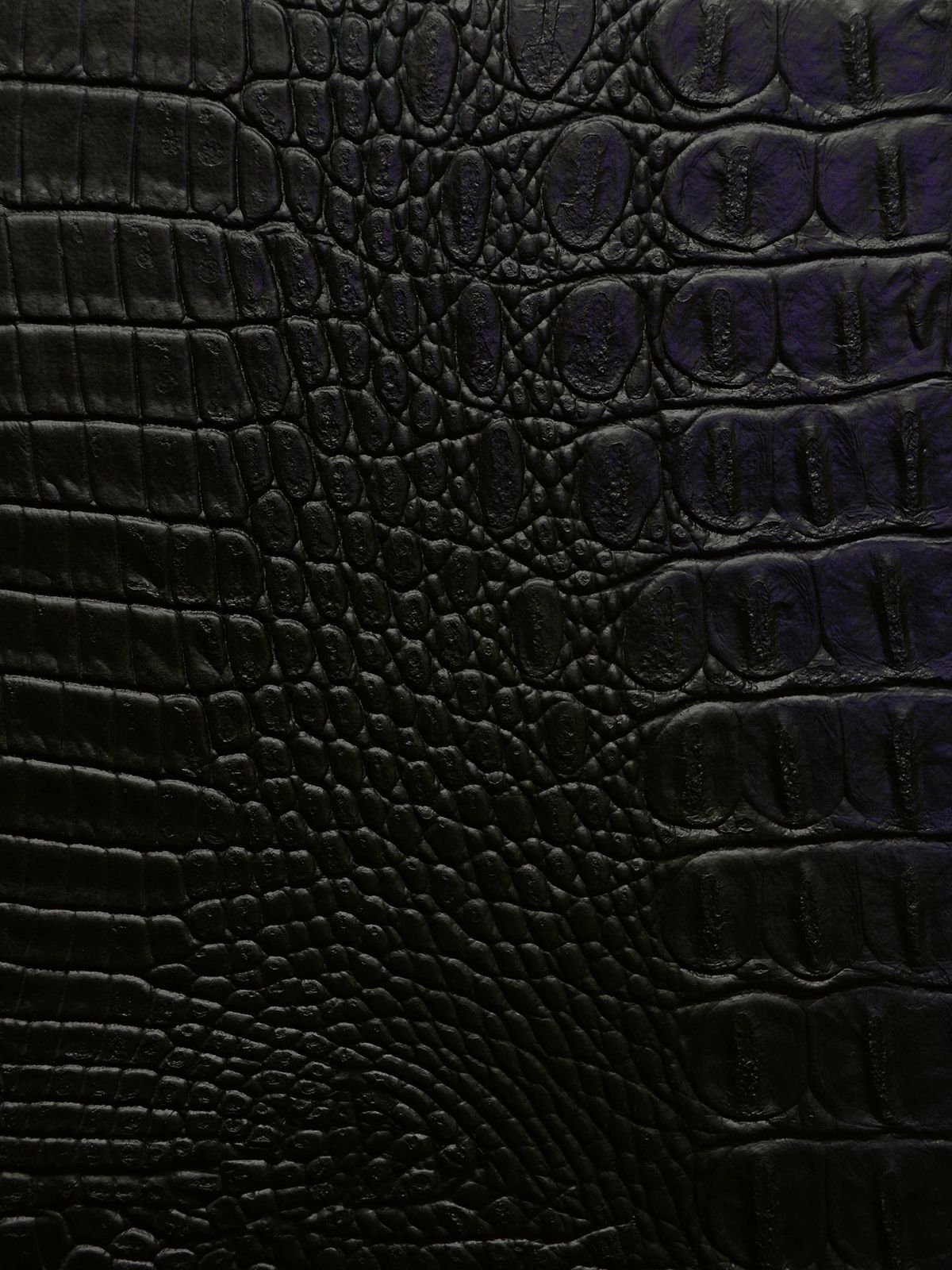 Krokoleder, Schwarzes Leder, Krokoprägung, Textur, Reptilmuster, Full HD, iPad-Hintergrundbild