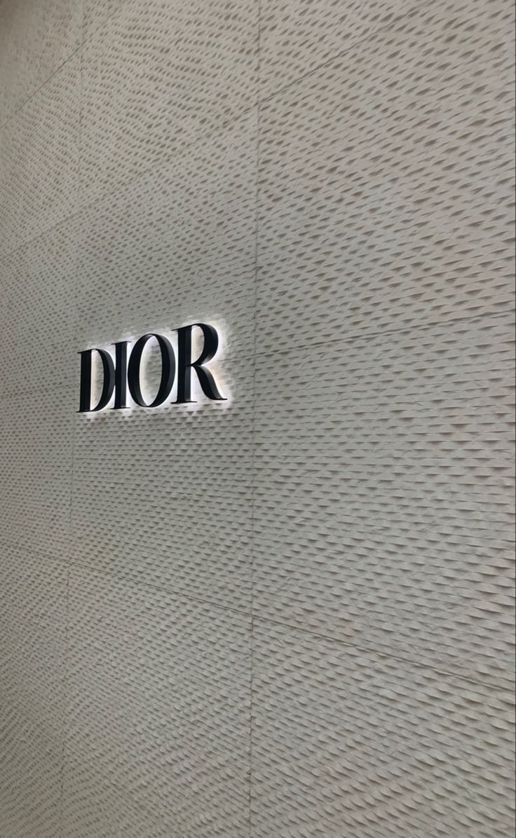 Dior, Logo, Graues Leder, Textur, Luxusmarke, Hochformat, Hintergrundbild fürs Smartphone