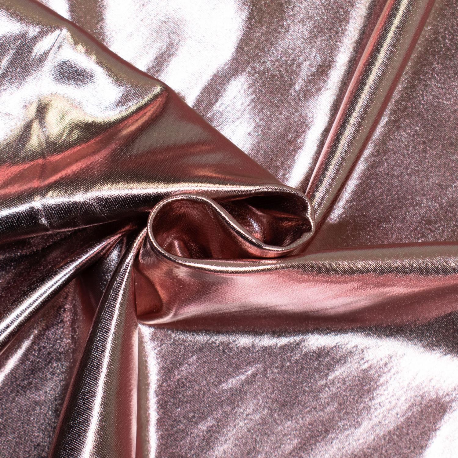 Rosé Metallic, Lackleder, Glänzend, Falten, Stoff, HD, Hintergrundbild fürs Tablet