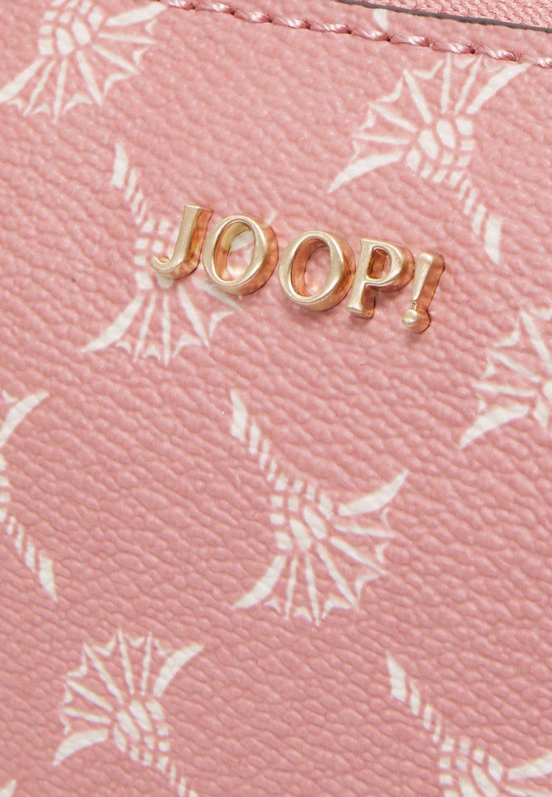 Joop!, Logo, Rosa, Kornblumenmuster, Lederwaren, Hintergrundbild für iPad und Tablet