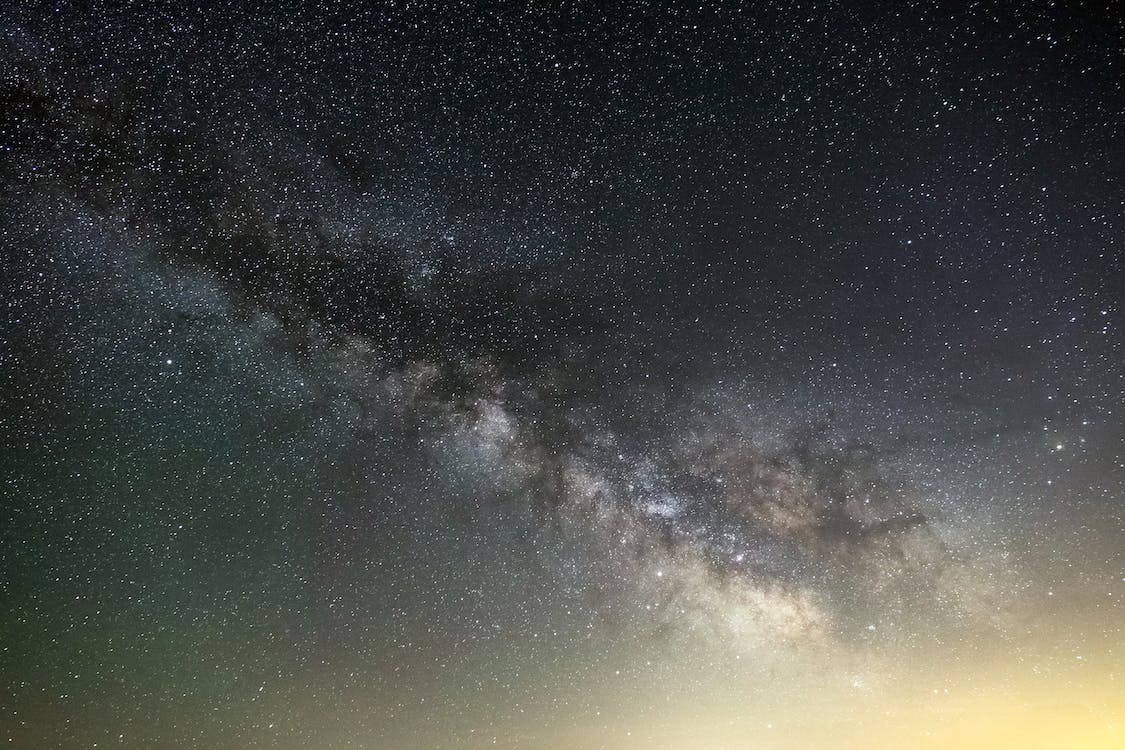 Milchstraße, Sternenhimmel, Nachthimmel, Astrofotografie, Hintergrund
