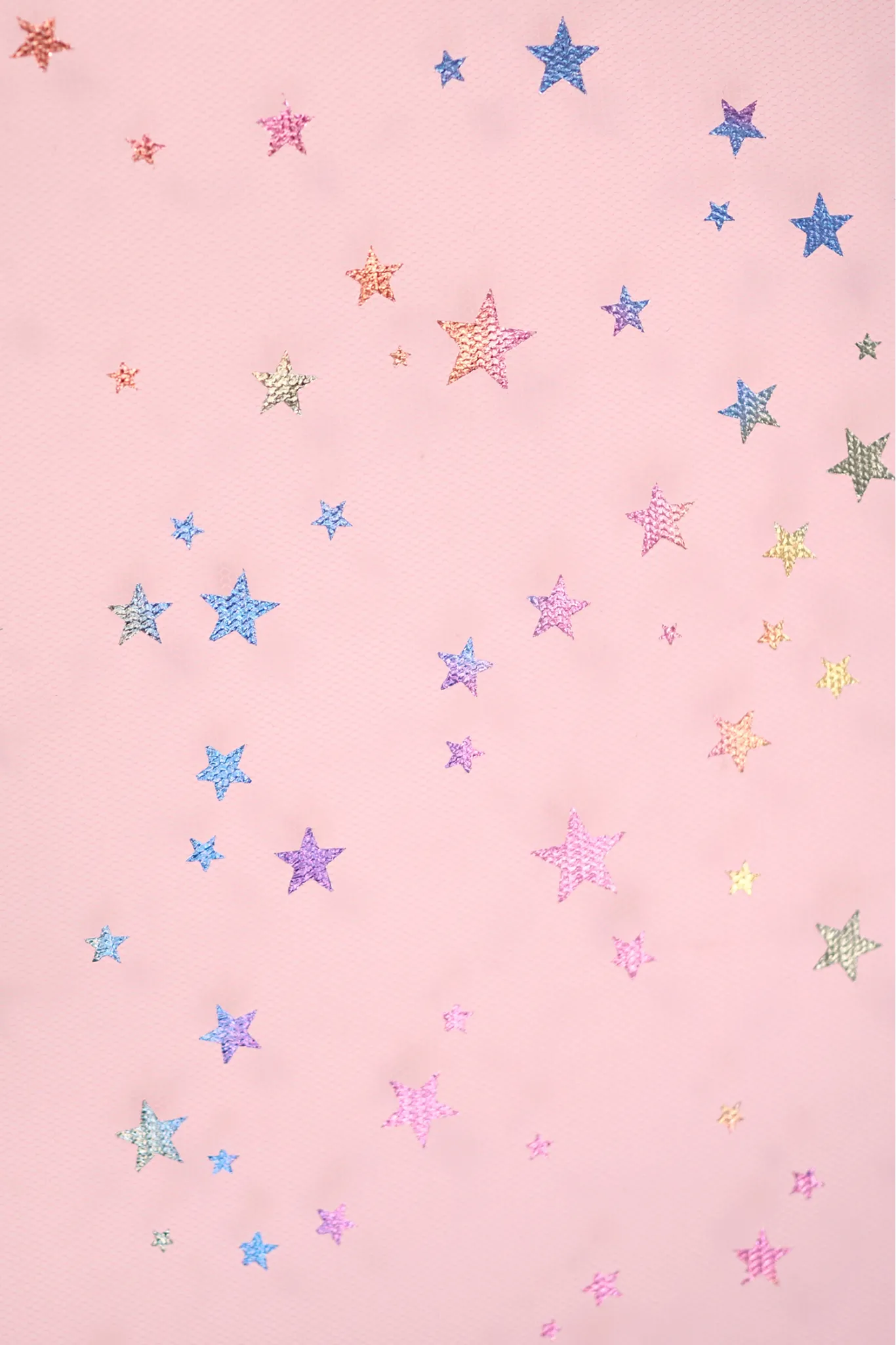 Bunte Sterne, Rosa Hintergrund, Glitzer, Pastell, Mädchenhaft, Full HD Wallpaper