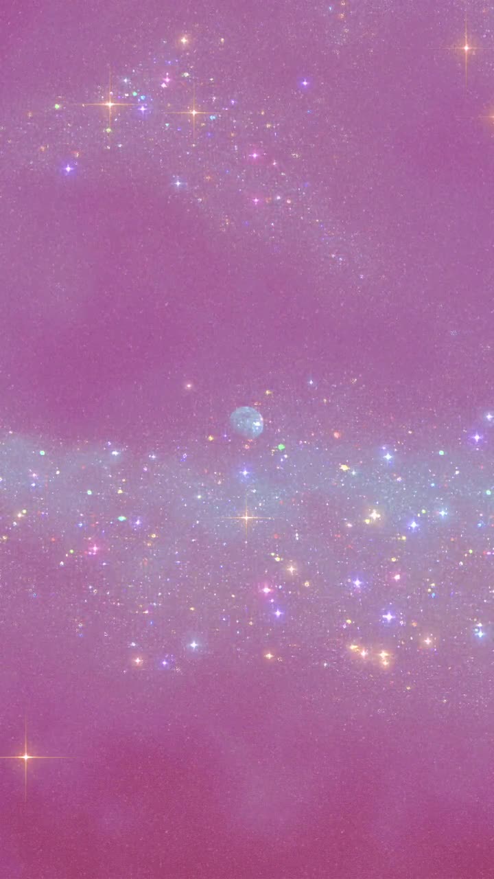 Galaxie, Rosa, Magenta, Glitzer, Sternenstaub, HD, Sperrbildschirm fürs iPhone