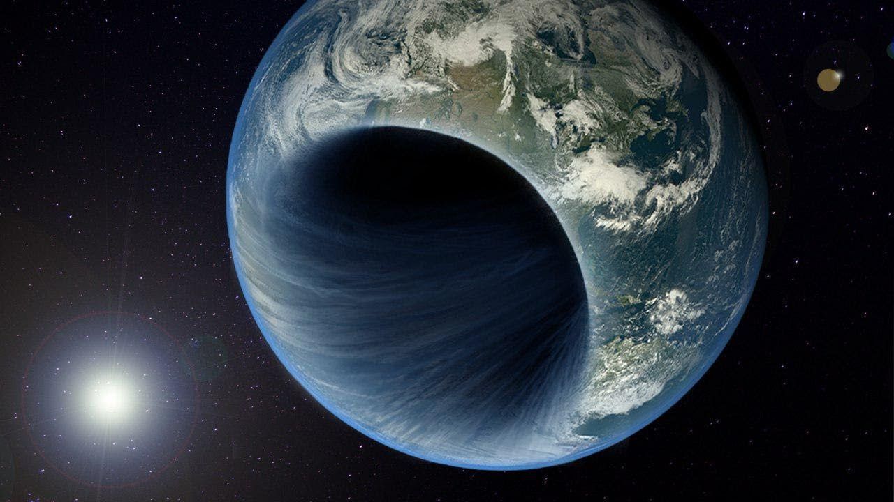 Erde, Schwarzes Loch, Planet, Stern, Science-Fiction, 16:9, HD-Hintergrundbild für den Desktop