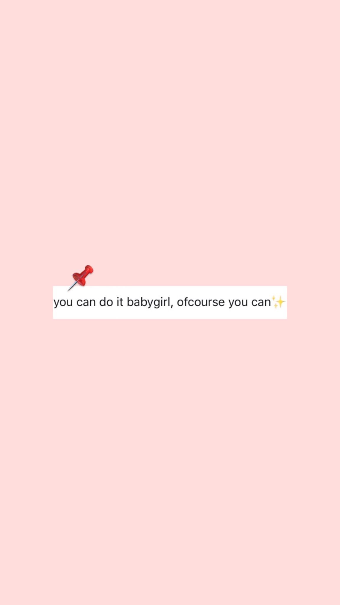 You Can Do It, Motivationsspruch, Pastellrosa, Minimalistisch, Full HD, Handy-Hintergrund