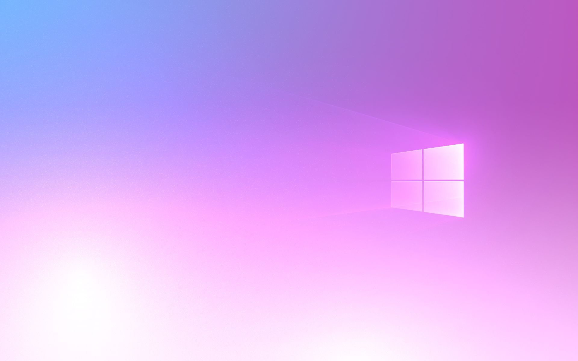 Windows-Logo, Farbverlauf, Lila, Rosa, Blau, 16:10, Full-HD-Hintergrundbild für den Desktop