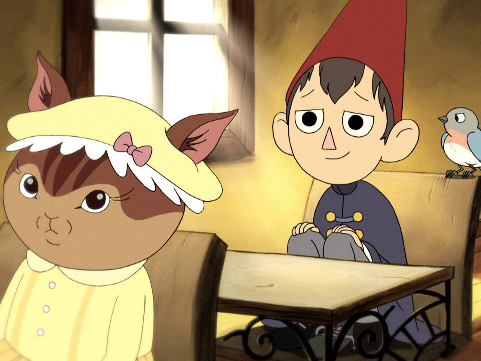Wirt, Beatrice, Hinter der Gartenmauer, Schweinchen, Haube, HD, iPad-Hintergrundbild