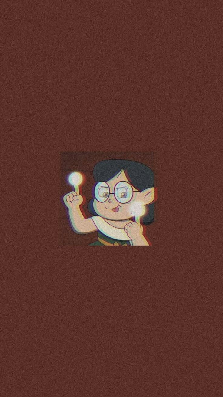 Greg, Hinter der Gartenmauer, Minimalistisch, Brauner Hintergrund, Sperrbildschirm fürs iPhone