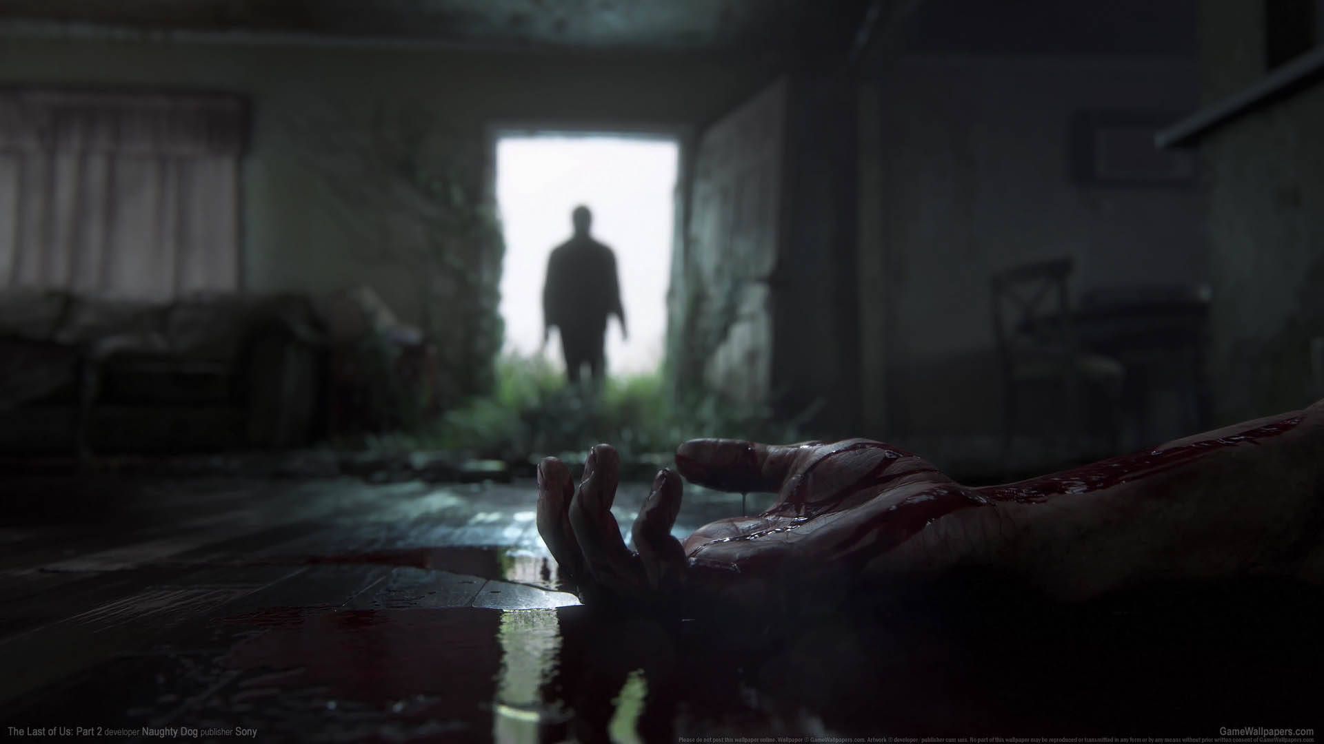 The Last of Us, Silhouette, Tür, Hand, Dunkel, 1920x1080, Full-HD-Hintergrundbild für PC
