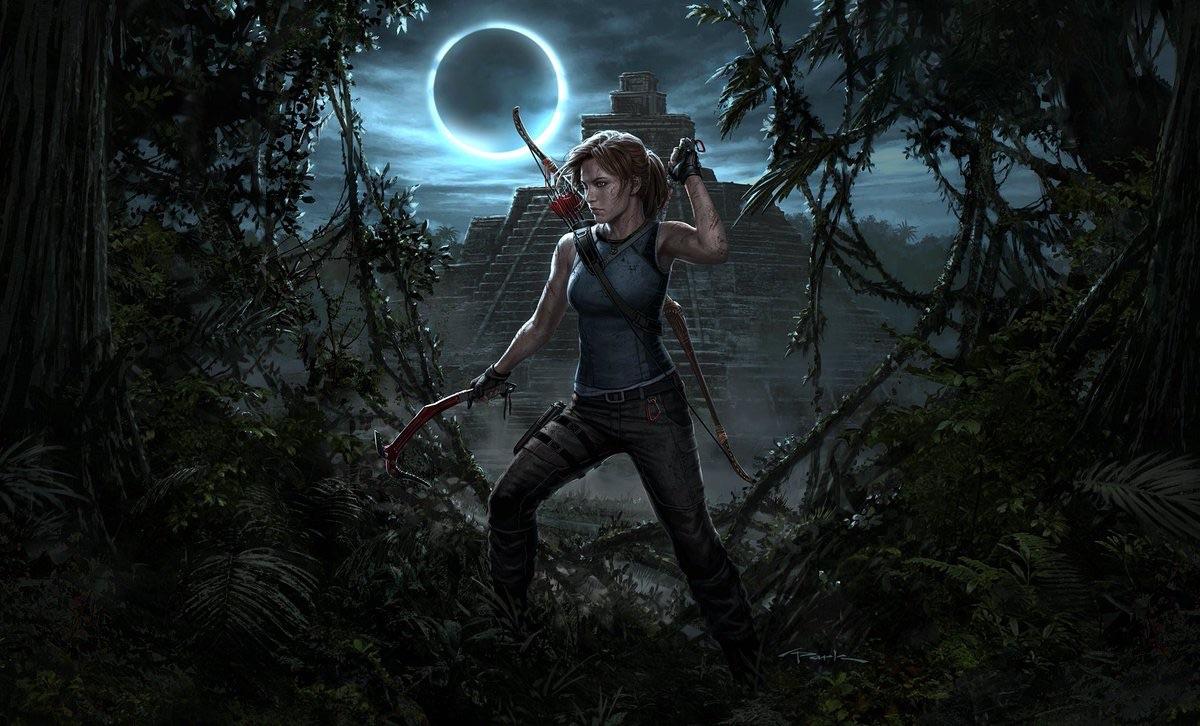 Lara Croft, Shadow of the Tomb Raider, Sonnenfinsternis, Dschungel, Maya-Tempel, Hintergrund