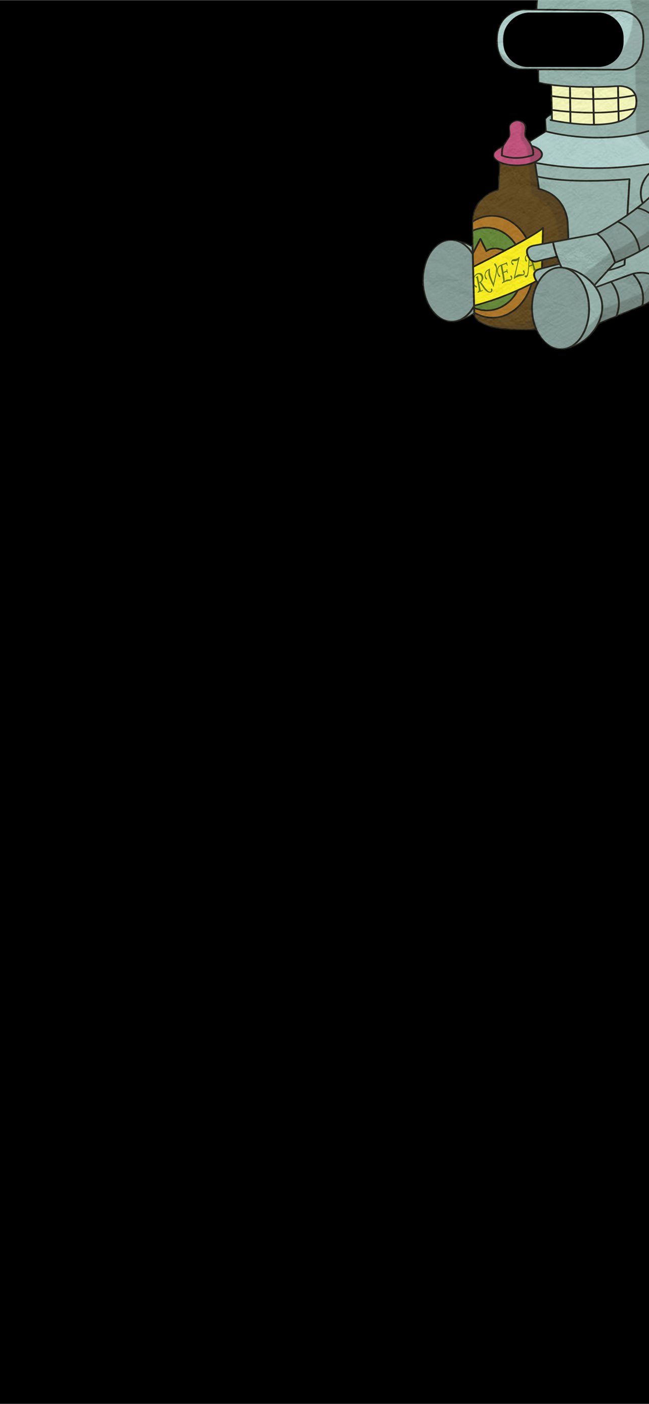 Schwarzer Hintergrund, Minimalismus, Figur, Lampe, Nacht, Sperrbildschirm fürs iPhone