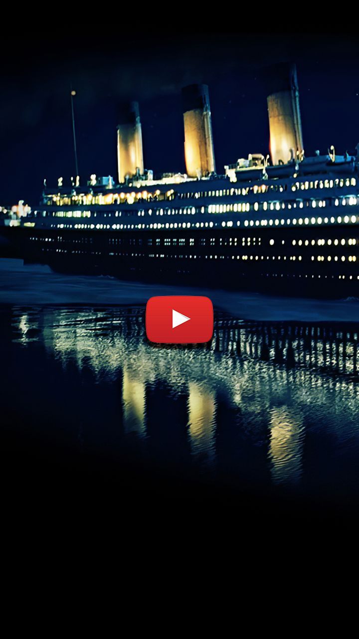 RMS Titanic, Nacht, Beleuchtung, Spiegelung, Ozeandampfer, HD, Handy-Hintergrundbild