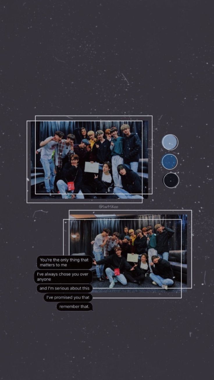 BTS, Gruppenfoto, Polaroids, Dunkelgrau, HD, Hintergrundbild fürs Handy