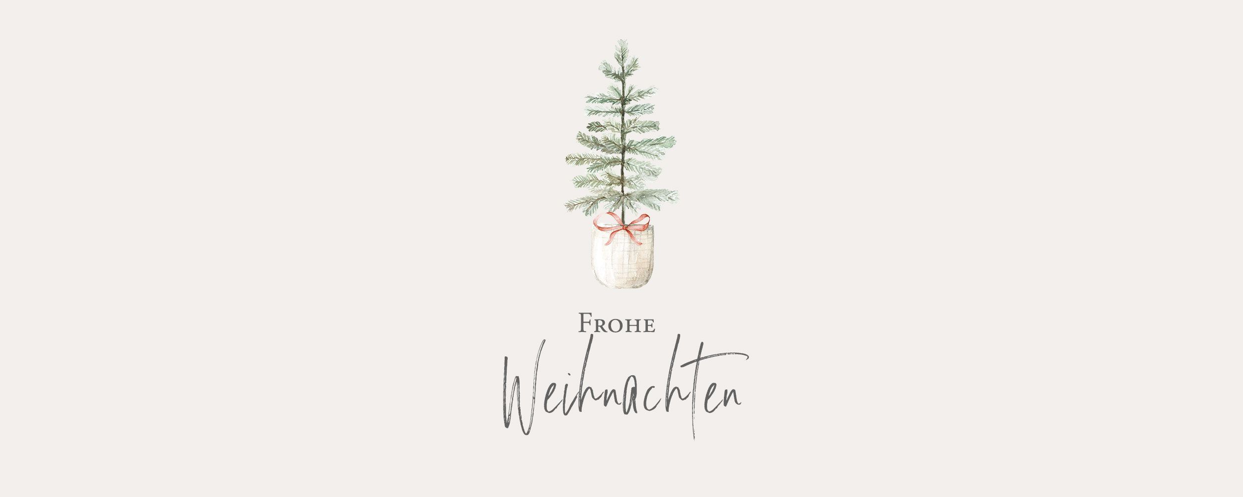 Frohe Weihnachten, Tannenbaum, Minimalistisch, Grauer Hintergrund, Schriftzug, Full HD Wallpaper