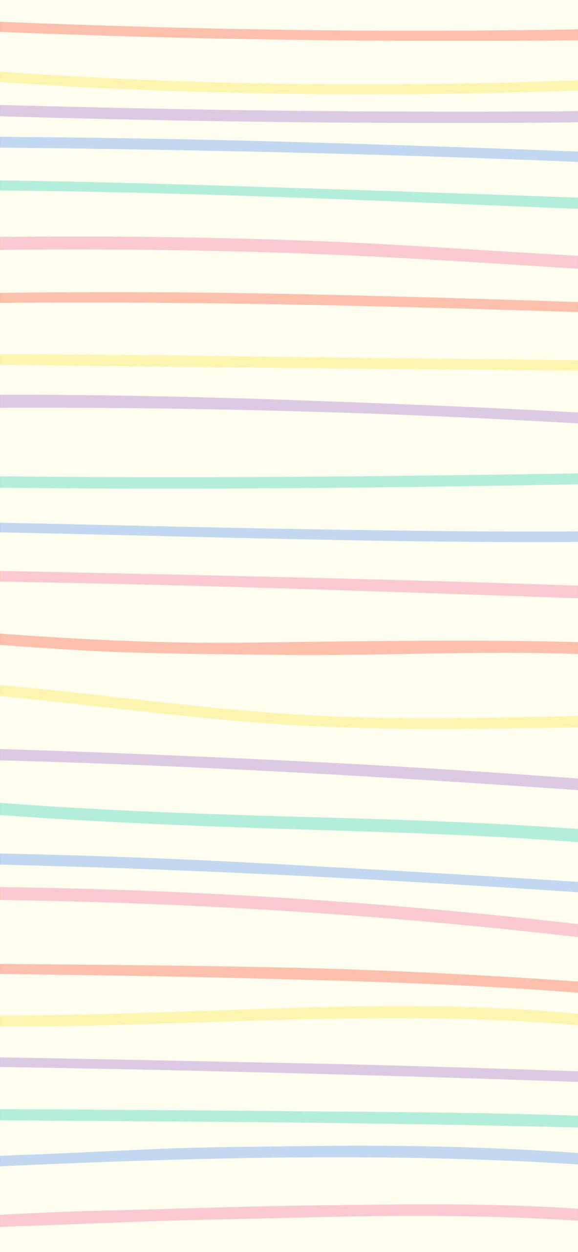 Streifen, Regenbogenfarben, Linien, Minimalistisch, Full HD, Sperrbildschirm fürs iPhone