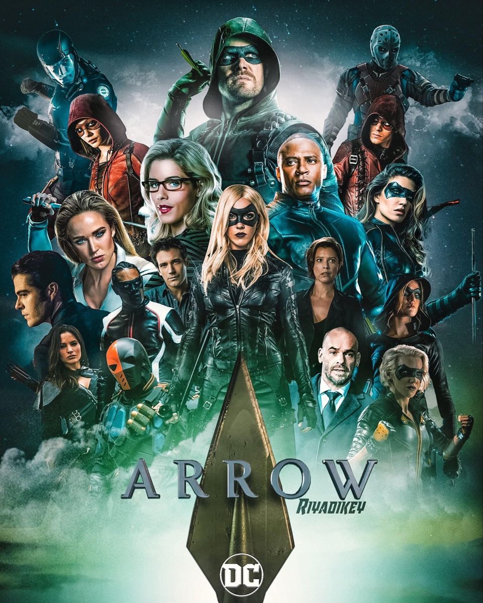 Arrow, DC, Ensemble, Poster, Superhelden, Hintergrundbild für iPad und Tablet