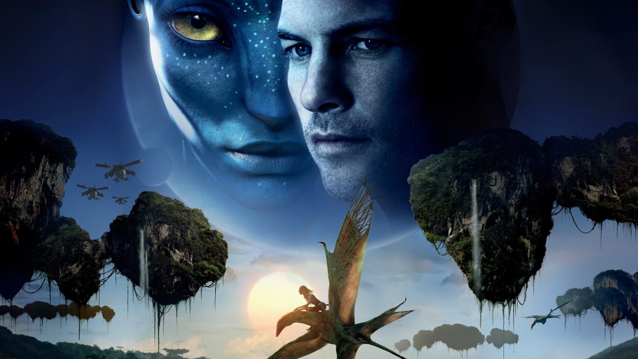 Avatar – Aufbruch nach Pandora, Jake Sully, Na'vi, Schwebende Berge, Filmplakat, HD-Desktop-Hintergrund