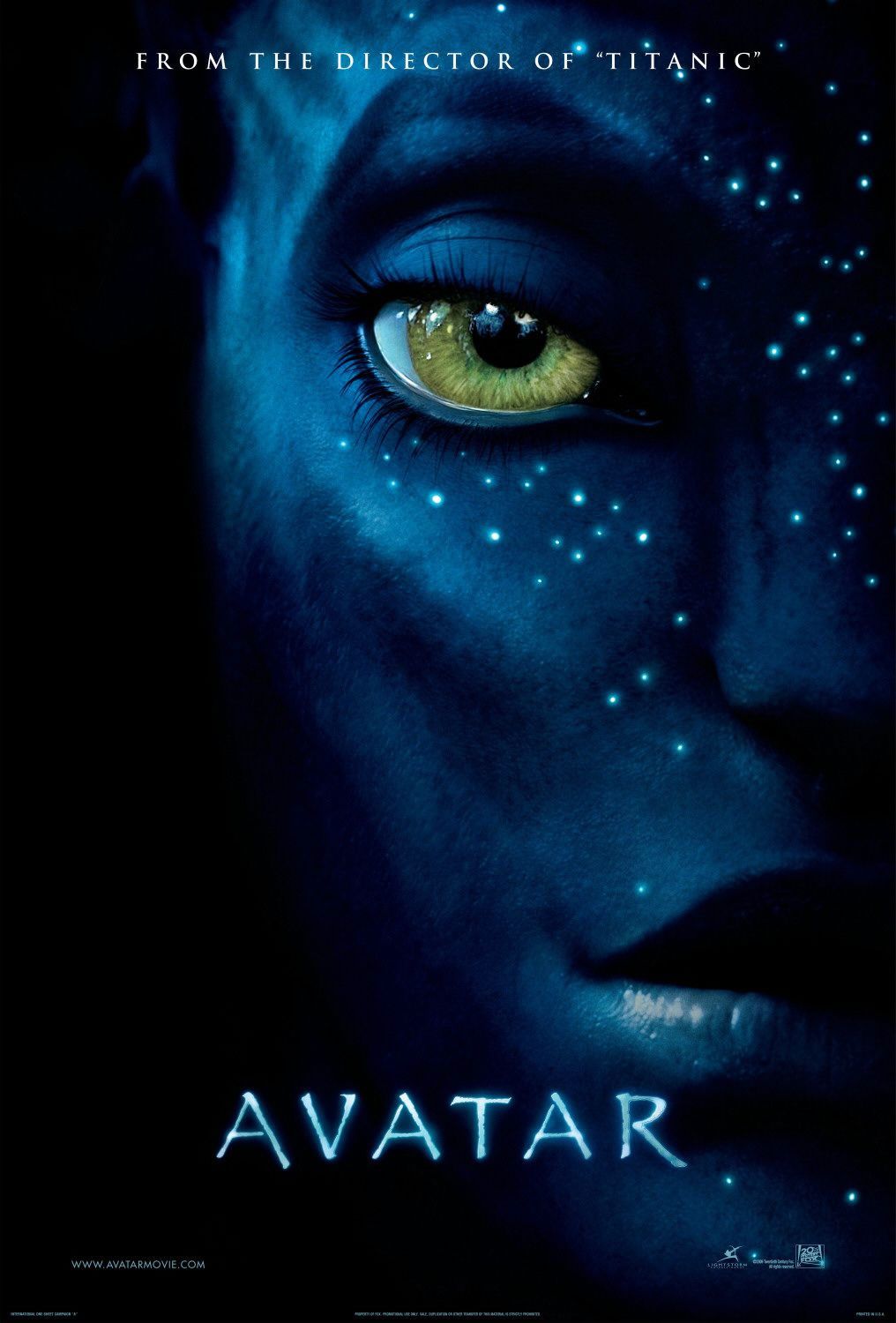 Avatar, Na'vi, Filmplakat, Gelbes Auge, Dunkel, Hintergrundbild für iPad und Tablet