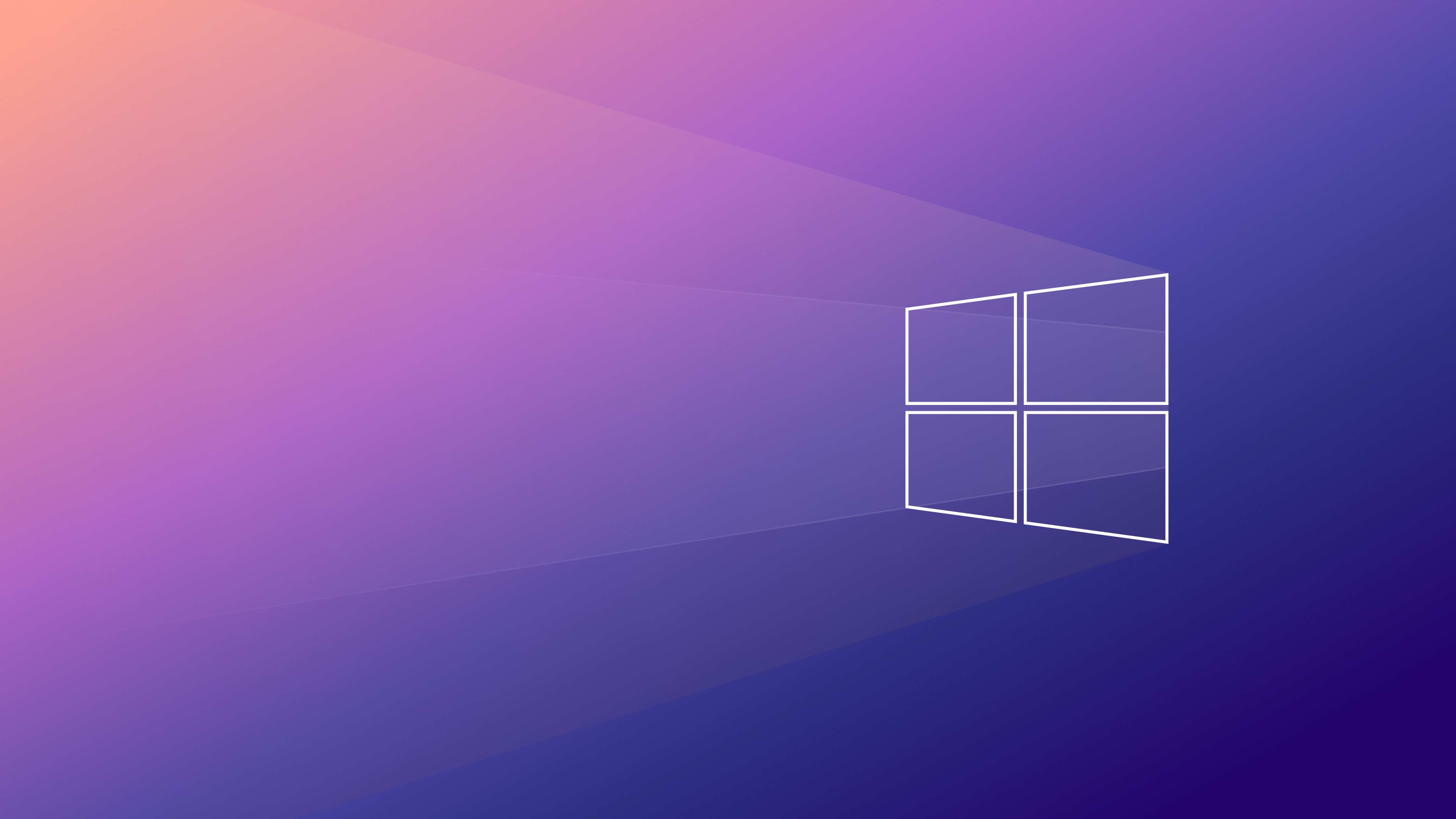 Windows 10, Windows-Logo, Lila, Farbverlauf, 16:9, 4K-Hintergrundbild für den Desktop