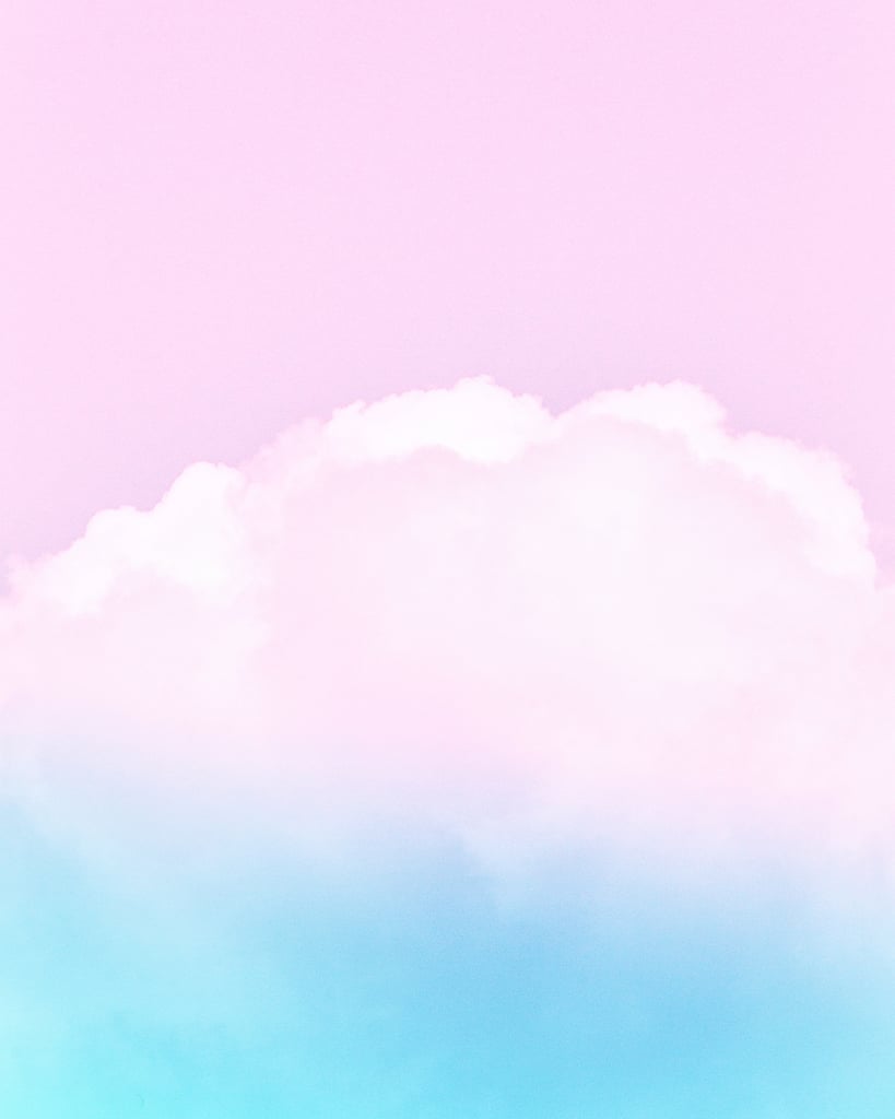 Wolke, Himmel, Pastellfarben, Rosa, Hellblau, HD, iPad-Hintergrundbild