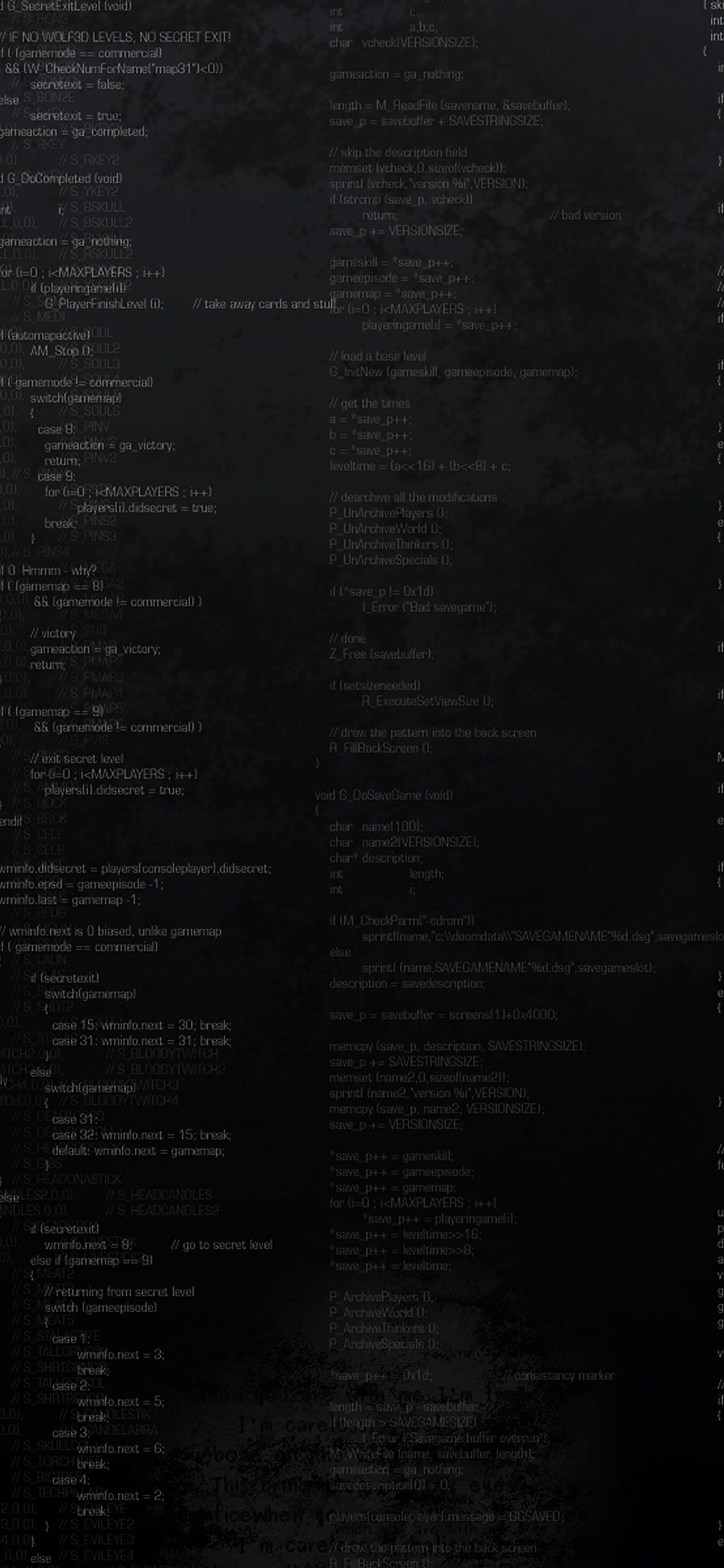 Code, Text, Schwarz, Terminal, Minimalismus, iPhone 18, Handy-Hintergrund