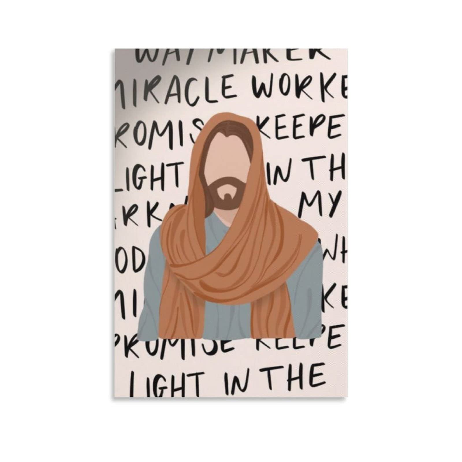 Jesus, Way Maker, Schriftzug, Illustration, Christlich, HD, iPad-Hintergrundbild