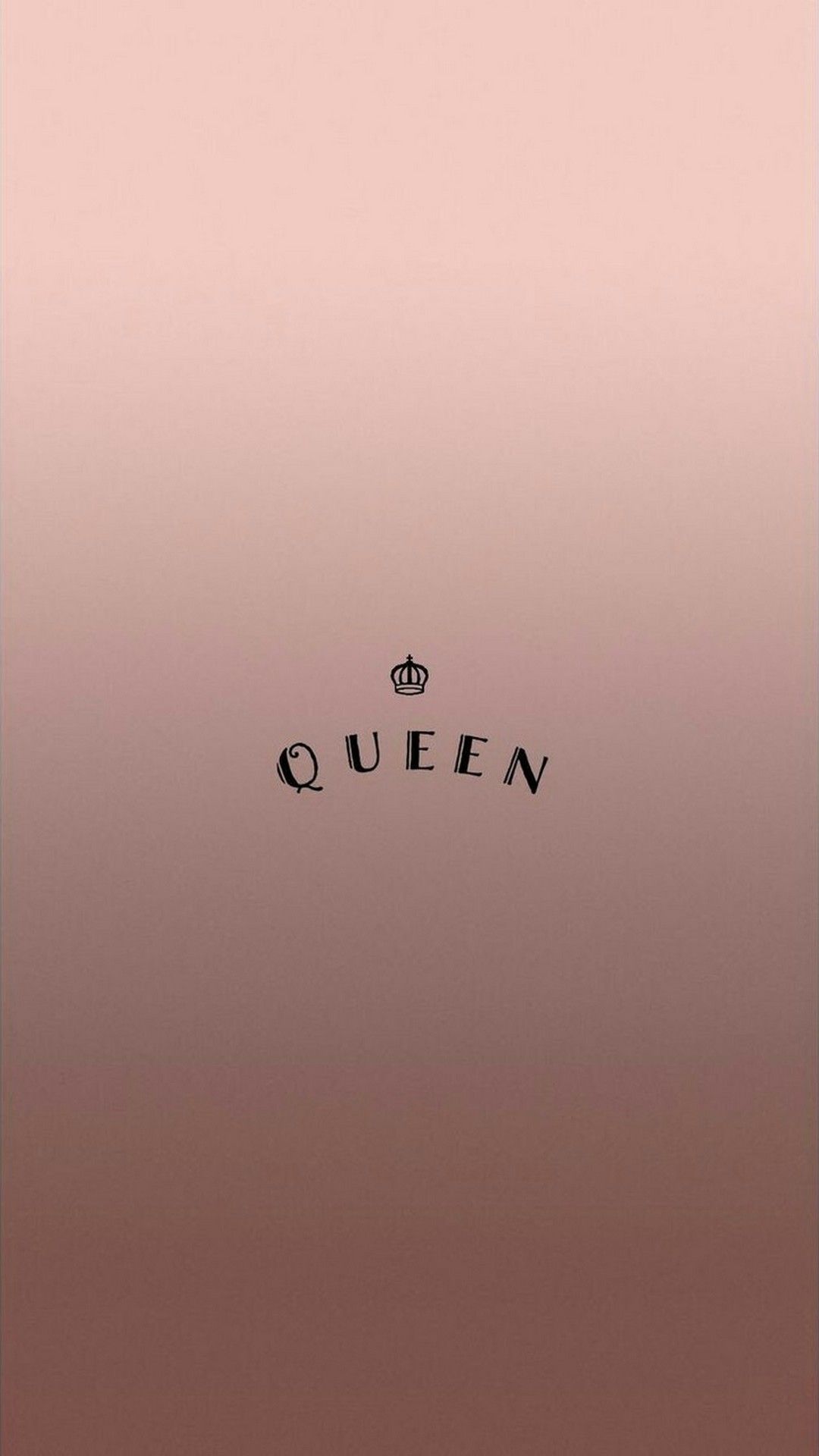 Queen, Krone, Farbverlauf, Minimalismus, Hintergrundbild für iPhone und Android