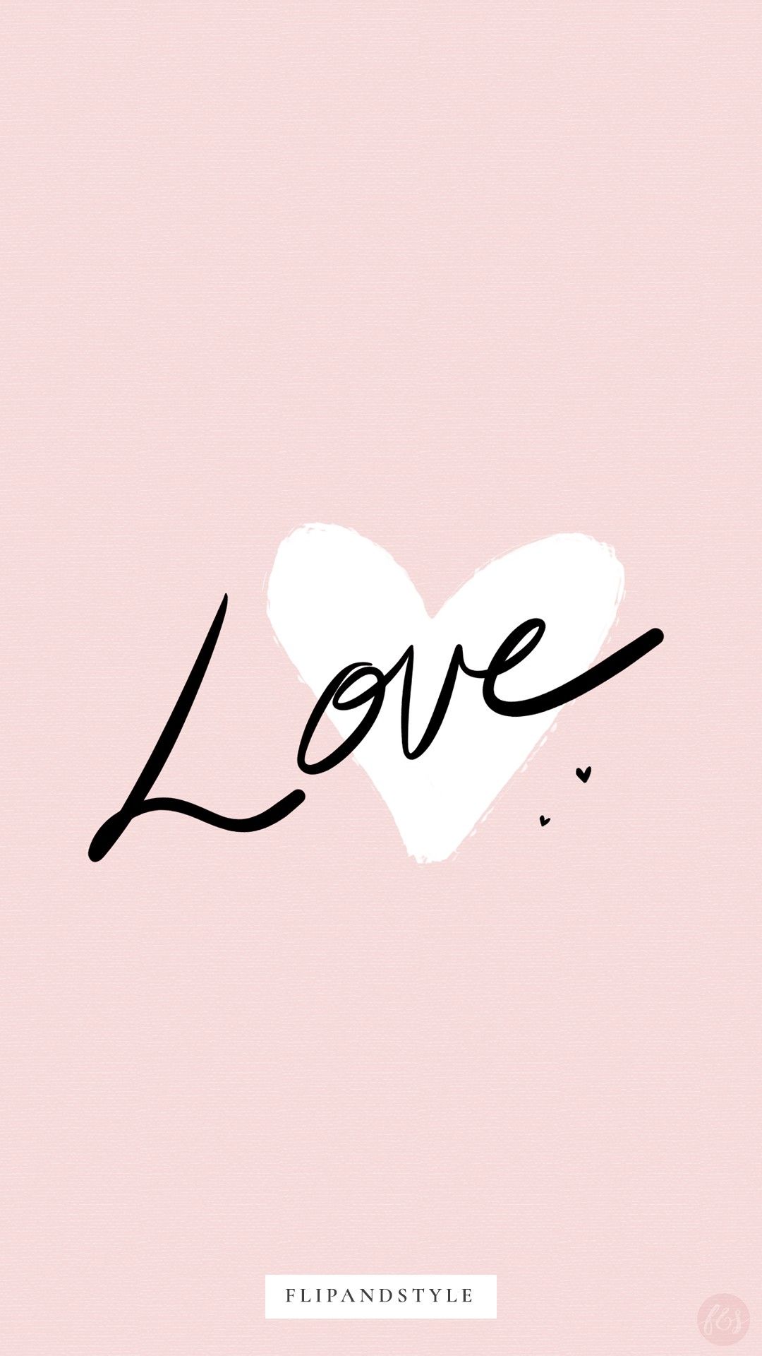 Love, Herz, Handschrift, Hellrosa, Minimalismus, Full HD, Handy-Hintergrund im Hochformat