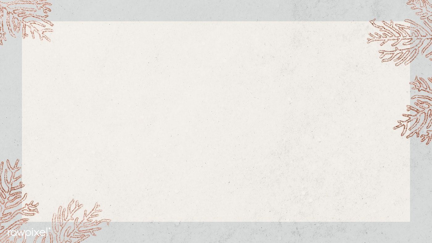 Papierstruktur, Rahmen, Hellgrau, Korallen-Muster, 16:9, HD-Hintergrundbild für den Desktop