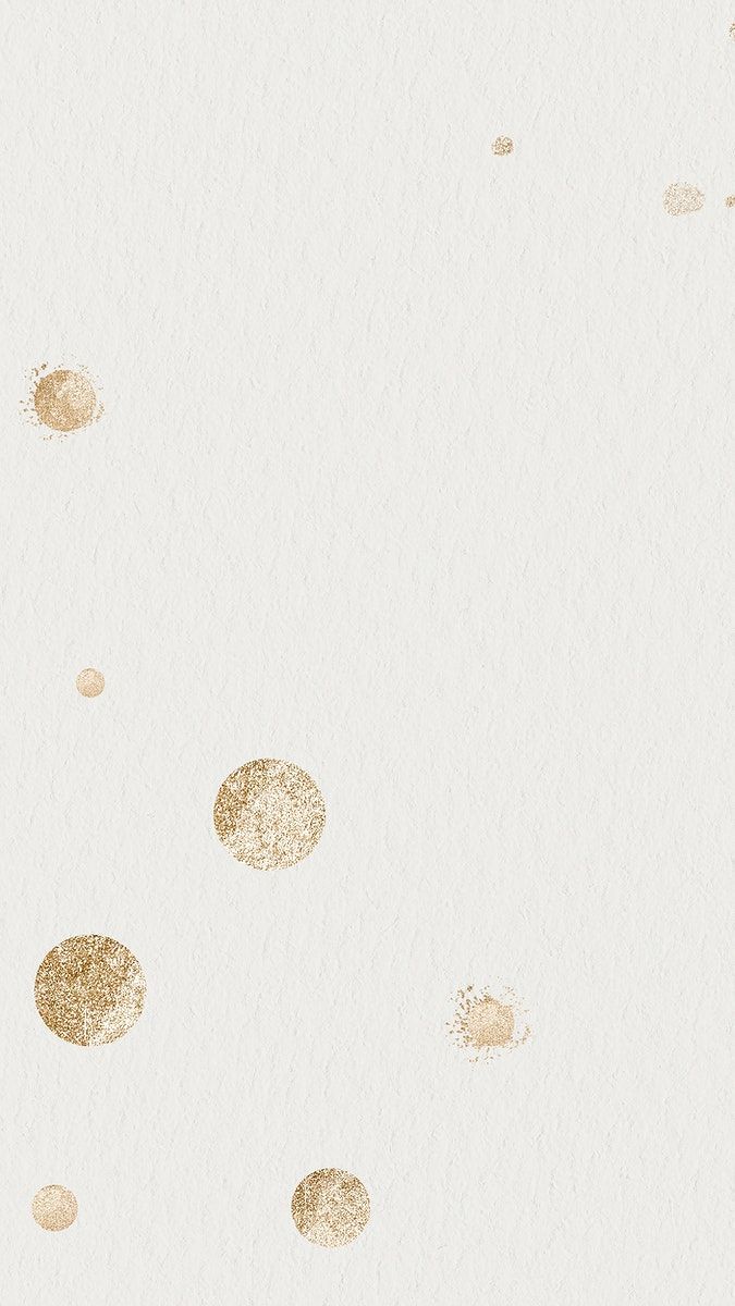 Goldpunkte, Minimalistisch, Weiß Hintergrund, Konfetti, Wallpaper