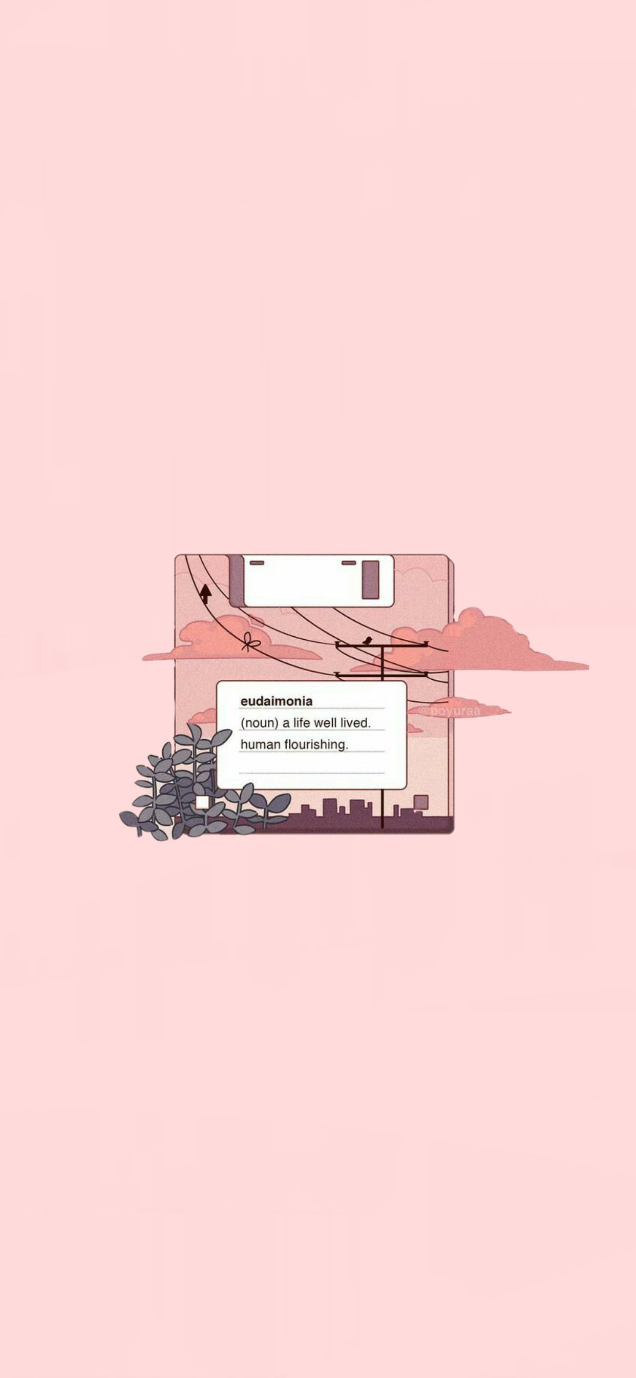 Zitat, Rosa Hintergrund, Minimalismus, Notiz, Full HD, Sperrbildschirm fürs iPhone