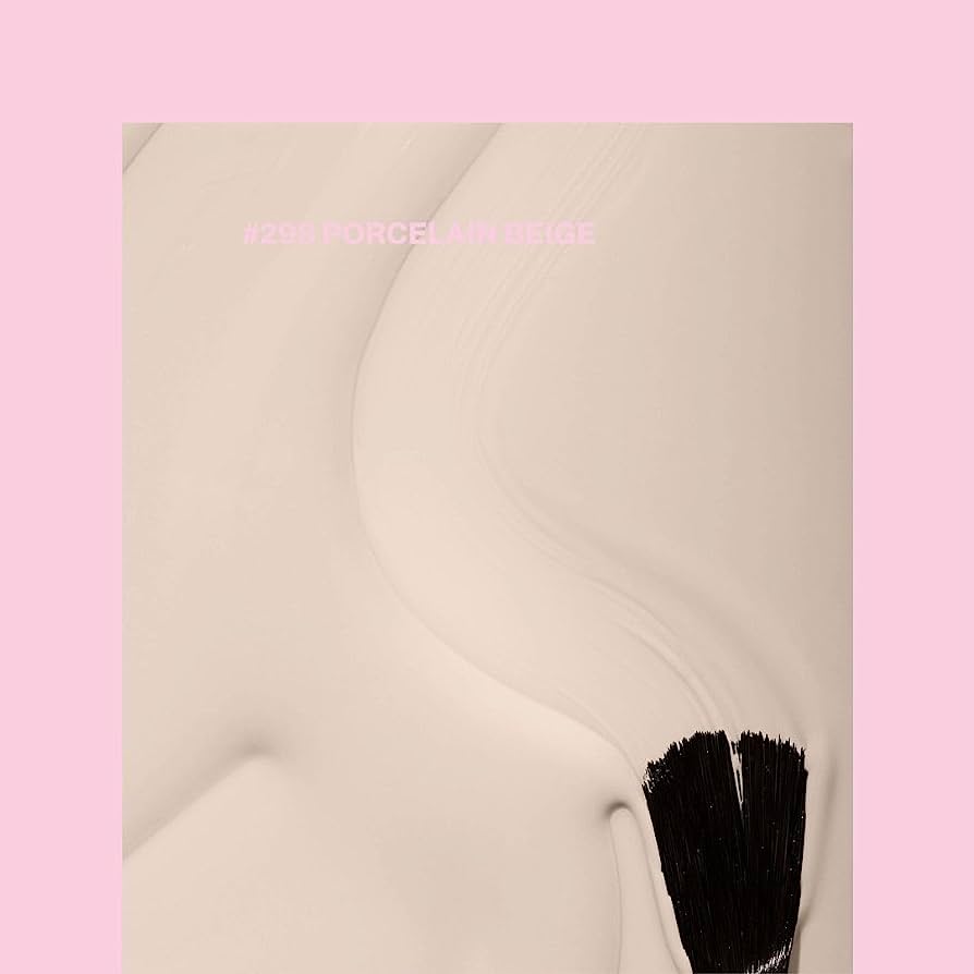 Nagellack, Pinsel, Beige, Rosa Rahmen, Minimalistisch, Hintergrundbild für iPad und Tablet