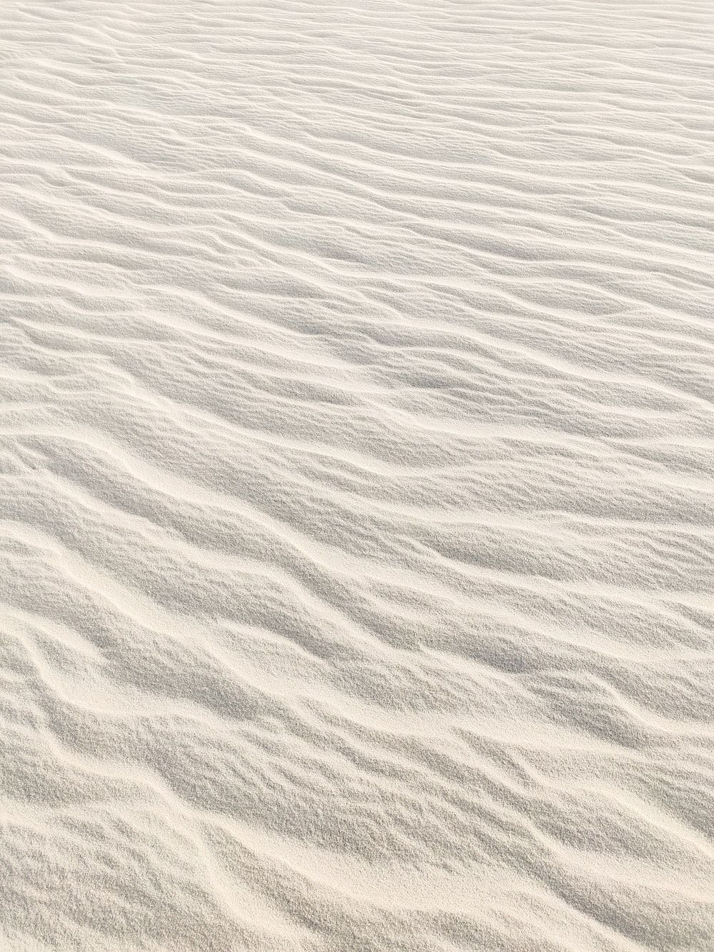 Weißer Sand, Sandrippel, Textur, Minimalistisch, HD, iPad-Hintergrundbild