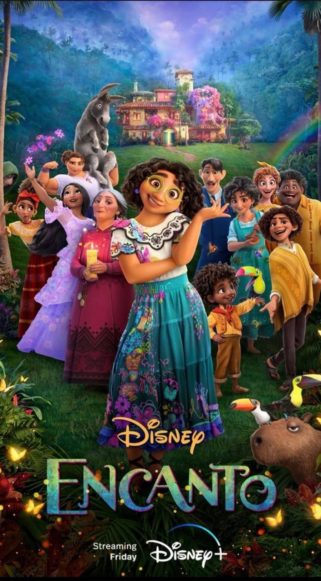 Mirabel Madrigal, Familie Madrigal, Encanto, Disney, Filmplakat, Casita, Android-Hintergrundbild