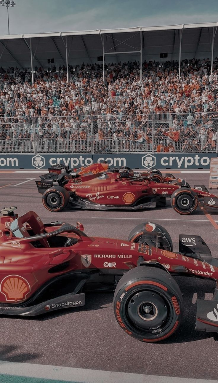 Scuderia Ferrari, Ferrari, Formel 1, Tribüne, Zuschauer, HD, iPhone-Hintergrundbild