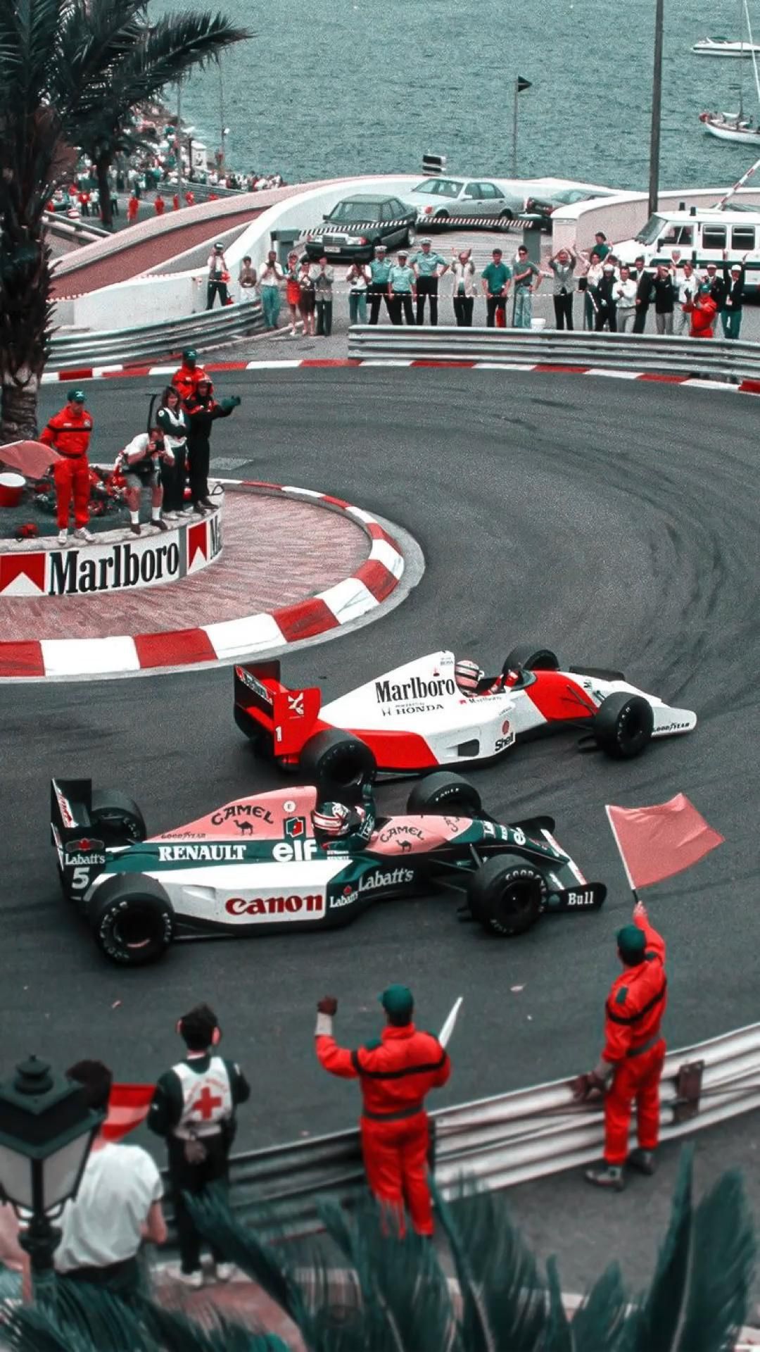 Monaco, Großer Preis von Monaco, McLaren, Ayrton Senna, Rennstrecke, Klassische Formel 1, Full-HD-Handy-Hintergrundbild