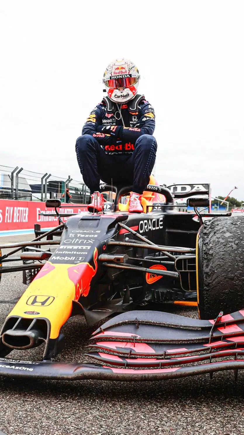 Max Verstappen, Red Bull Racing, Fahrer, Rennwagen, Startaufstellung, HD, iPhone-Hintergrundbild