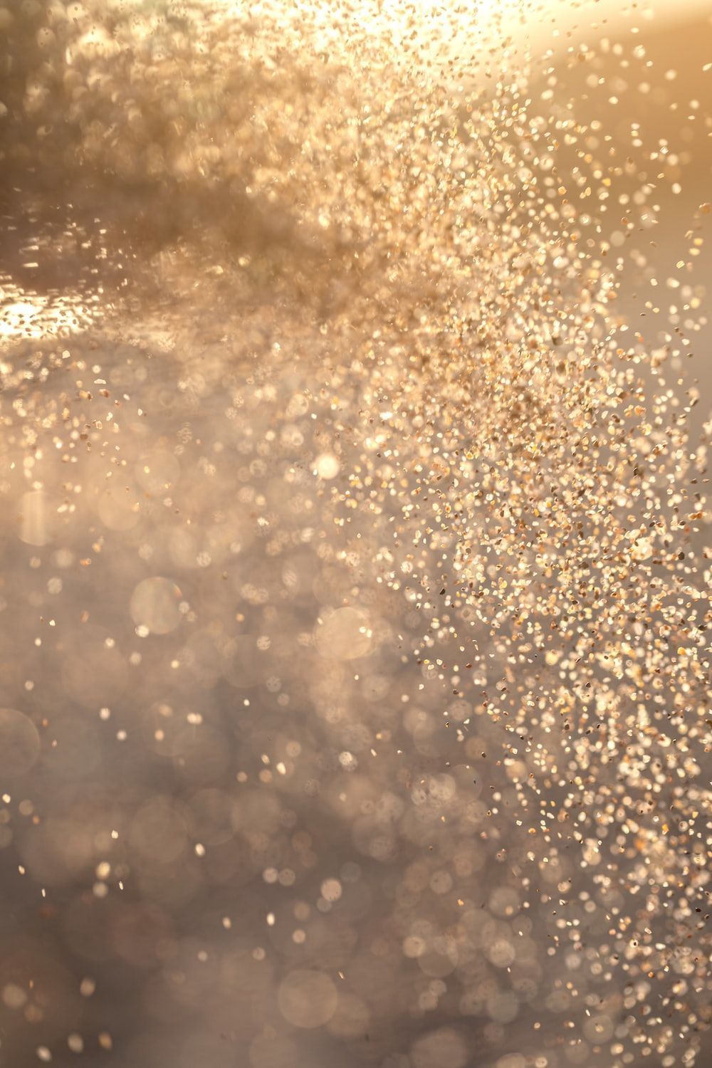 Goldglitzer, Bokeh, Funkeln, Gold, HD, Sperrbildschirm fürs iPhone