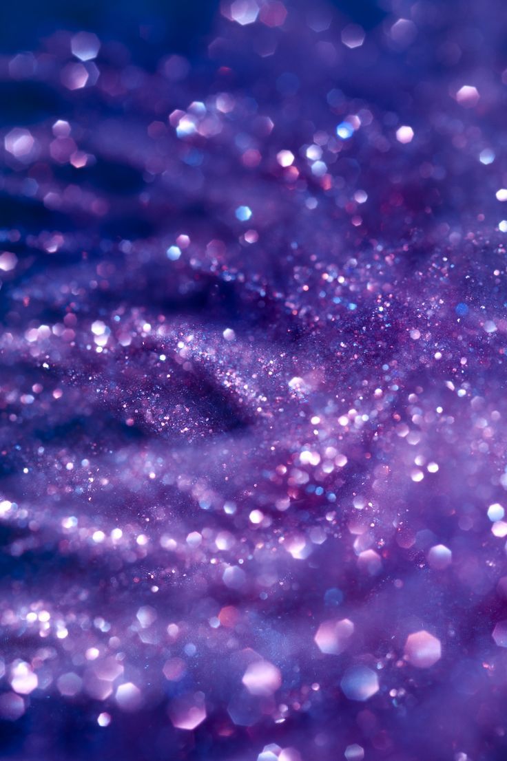 Lila Glitzer, Bokeh, Wellen, Funkeln, HD, Hintergrundbild fürs Handy