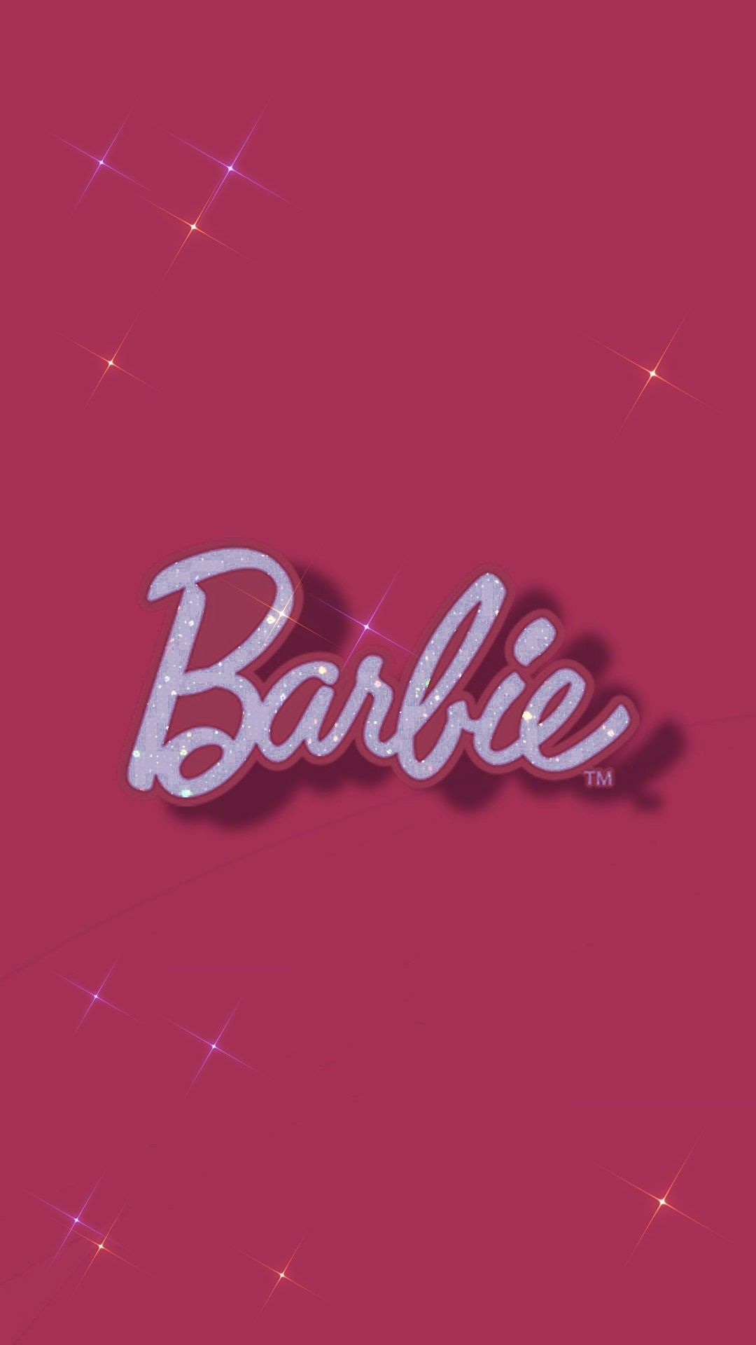 Barbie, Logo, Schriftzug, Pink Hintergrund, Full HD, Sperrbildschirm fürs iPhone