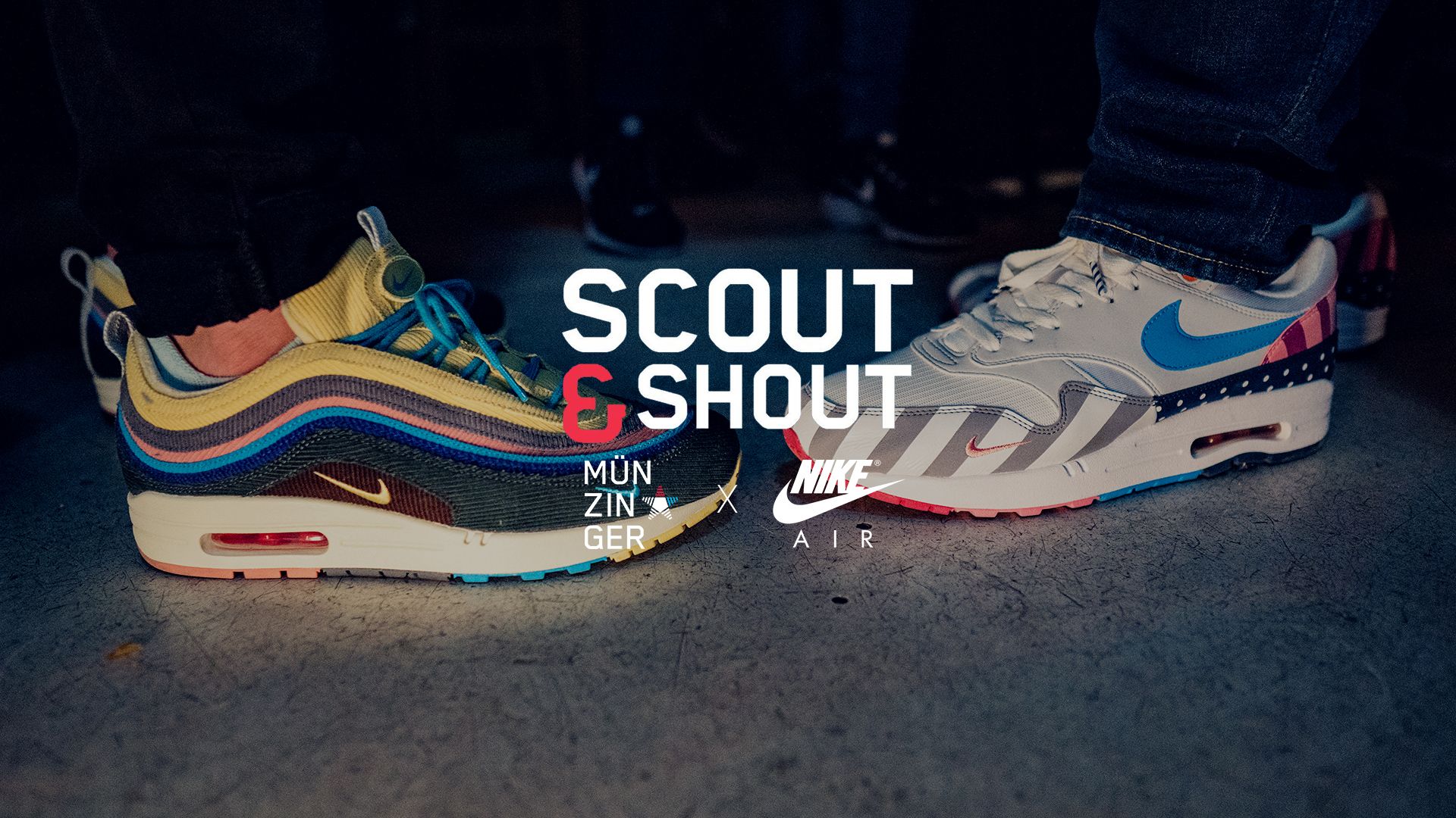 Nike Air Max 1/97 Sean Wotherspoon, Nike Air Max, Scout & Shout, Sneaker, Bunt, Full-HD-Hintergrundbild