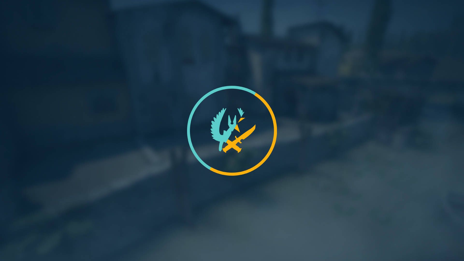 CS:GO, Counter-Terrorists, Emblem, Dust II, Unscharf, Full HD 1080p, Desktop-Hintergrundbild