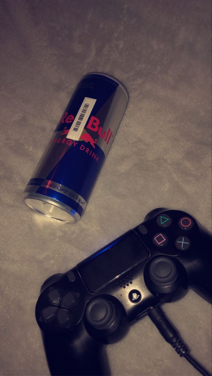 Red Bull, DualShock 4, PlayStation, Energydrink, Controller, Hintergrundbild fürs Handy